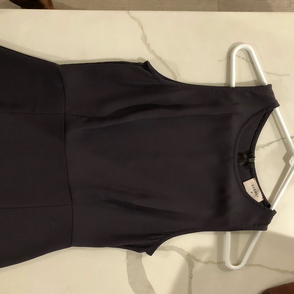 Everly Grey Dress with Slit size 2 - Picture 2 of 6